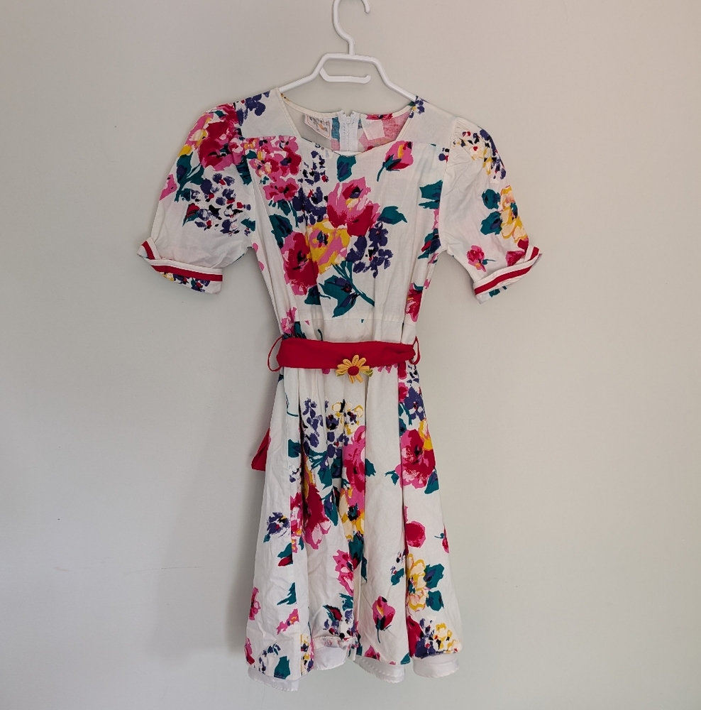 VINTAGE Floral Dress